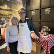 Vice President Janet Shapiro with Actor Harry Hamlin, September 2024